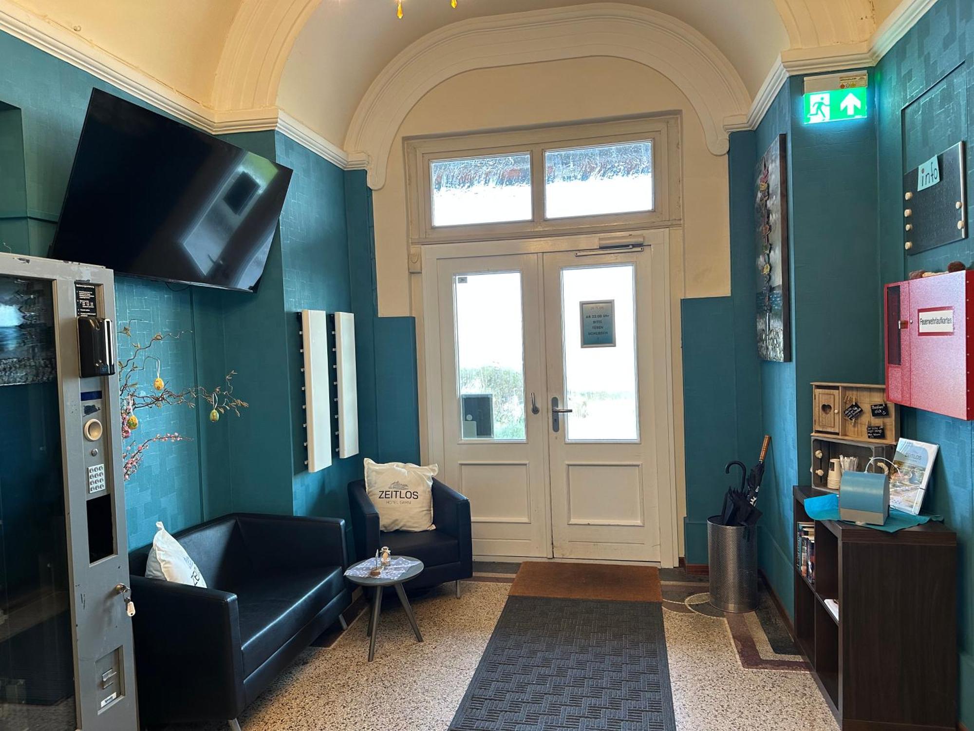 Zeitlos Hotel Garni 沙博伊茨 外观 照片